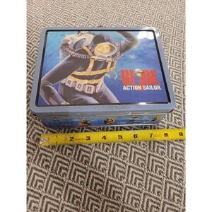 GI JOE Vintage 1998 Hasbro Action Sailor Metal Lunch Box
